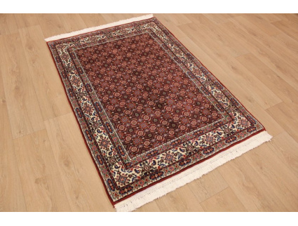 Perser Teppich "Moud" mit Seide 155x110 cm