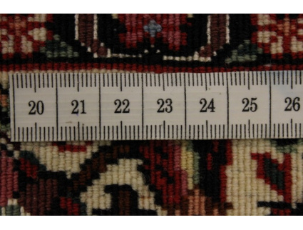 Perserteppich "Bijar" Orient Teppich mit Seide 131x96 cm