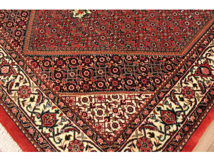 Persian carpet "Bijar" with Silk 145x105 cm