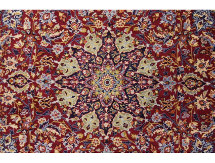Alter Perserteppich Isfahan 165x110 cm Rot