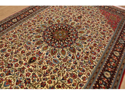 Perserteppich "Gom" mit Seide 211x137 cm