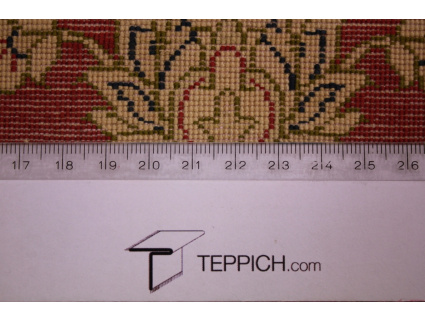 Persian carpet Qum pure Silk 205x135 cm