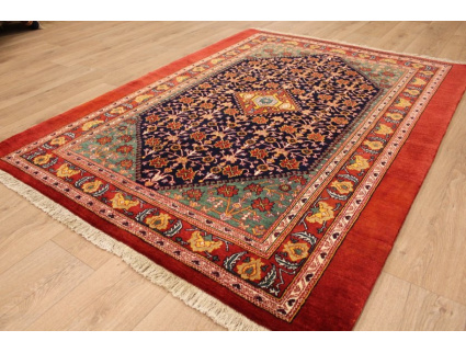 Persian carpet Malayer pure wool 197x145 cm