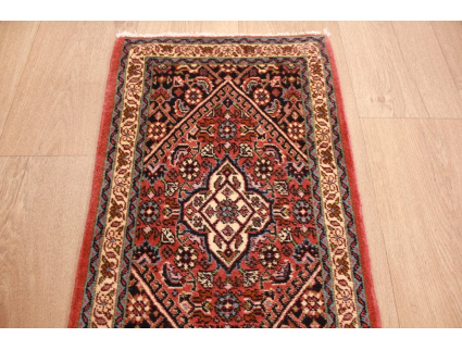 Perserteppich Bidjar kleine Fussmatte ca. 60x40 cm Rot