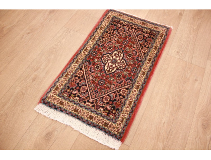 Perserteppich Bidjar kleine Fussmatte ca. 60x40 cm Rot