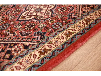 Perserteppich Bidjar kleine Fussmatte ca. 60x40 cm Rot