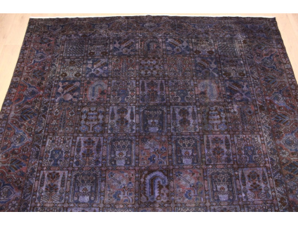 Vintage Teppich moderner Orientteppich 405x300 cm Lila