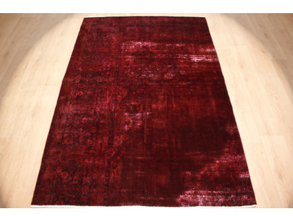 Vintage Teppich moderner Orientteppich Rot 235x176 cm