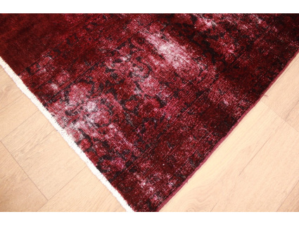 Vintage Teppich moderner Orientteppich Rot 235x176 cm