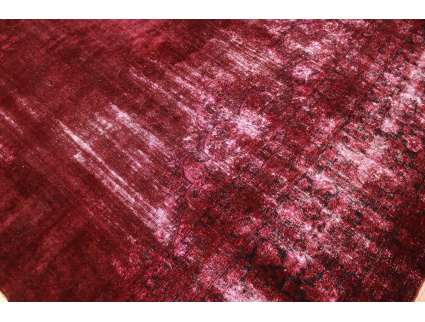 Vintage Teppich moderner Orientteppich Rot 235x176 cm