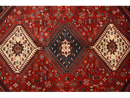 Perser Teppich Yalameh Wollteppich 198x150 cm