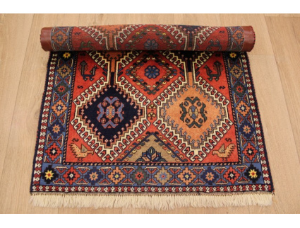 Persian carpet Yalameh pure wool 120x78 cm