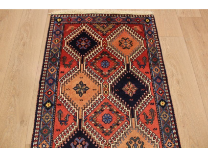 Persian carpet Yalameh pure wool 120x78 cm