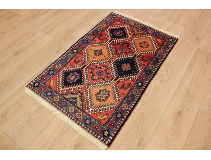 Persian carpet Yalameh pure wool 120x78 cm