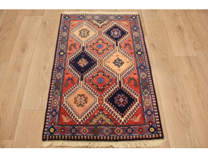 Persian carpet Yalameh pure wool 120x78 cm